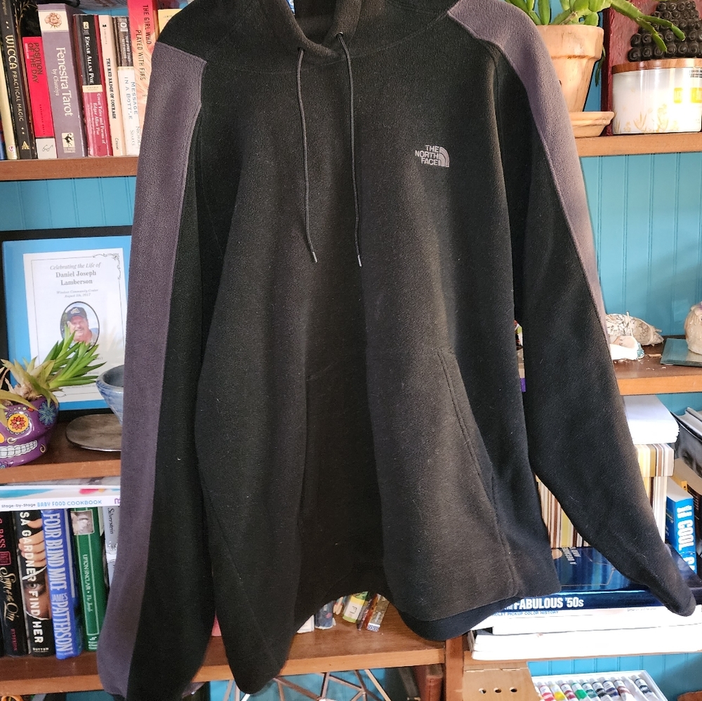 Hooded Noth Face sweatshirt